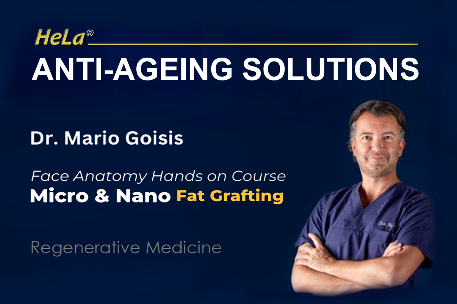 HeLa® Anti Ageing Solutions Academy - Courses Dr Goisis