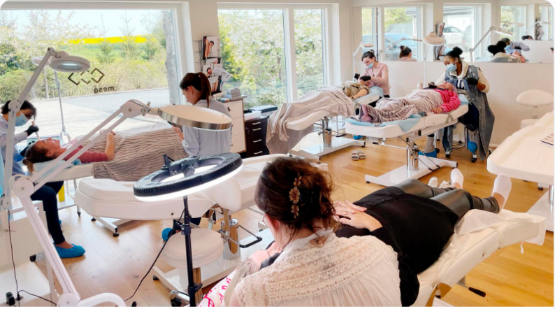 Harley Elite aesthetics practical training room