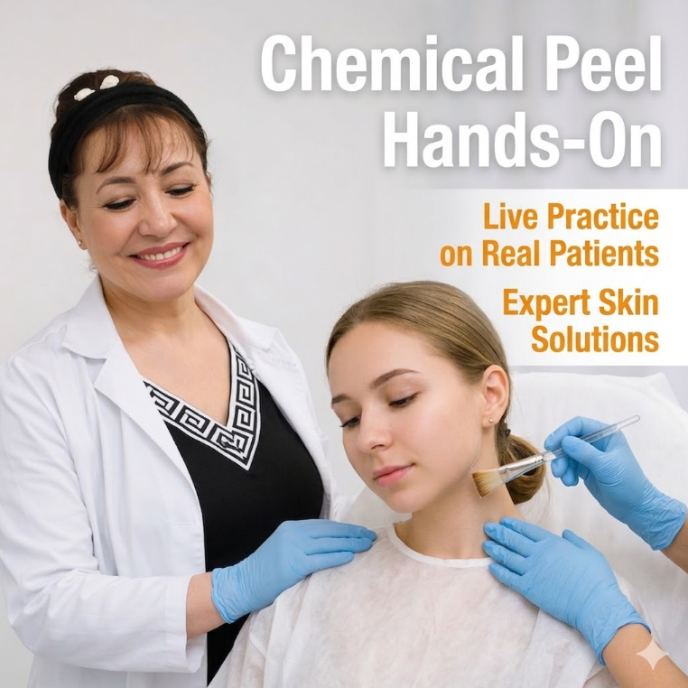 Chemical Peel Hands On - In Clinic course